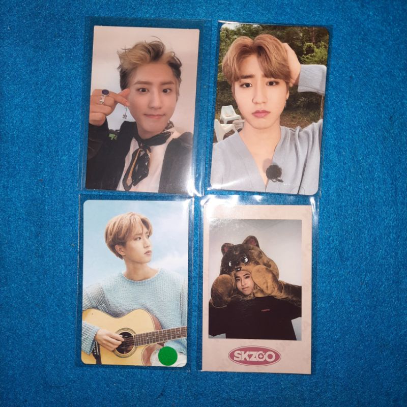 PC Stray Kids Photocard Han Jisung Noeasy Album double side DS