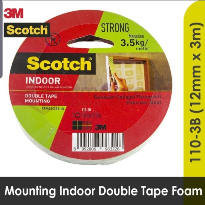 

Kusus Hari Ini Double Tape 3M Mounting 12Mm3M Terlaris