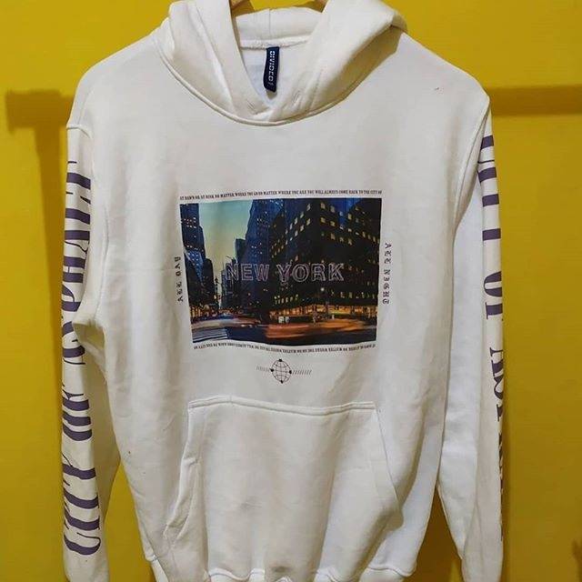 Hoodie H&M NEW YORK 100 % ORIGINAL TERMURAH