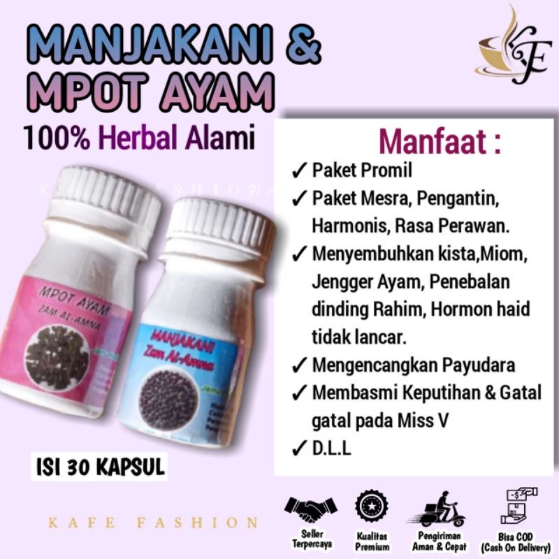 Manjakani Mpot Ayam Herbal Kuat Pria Wanita