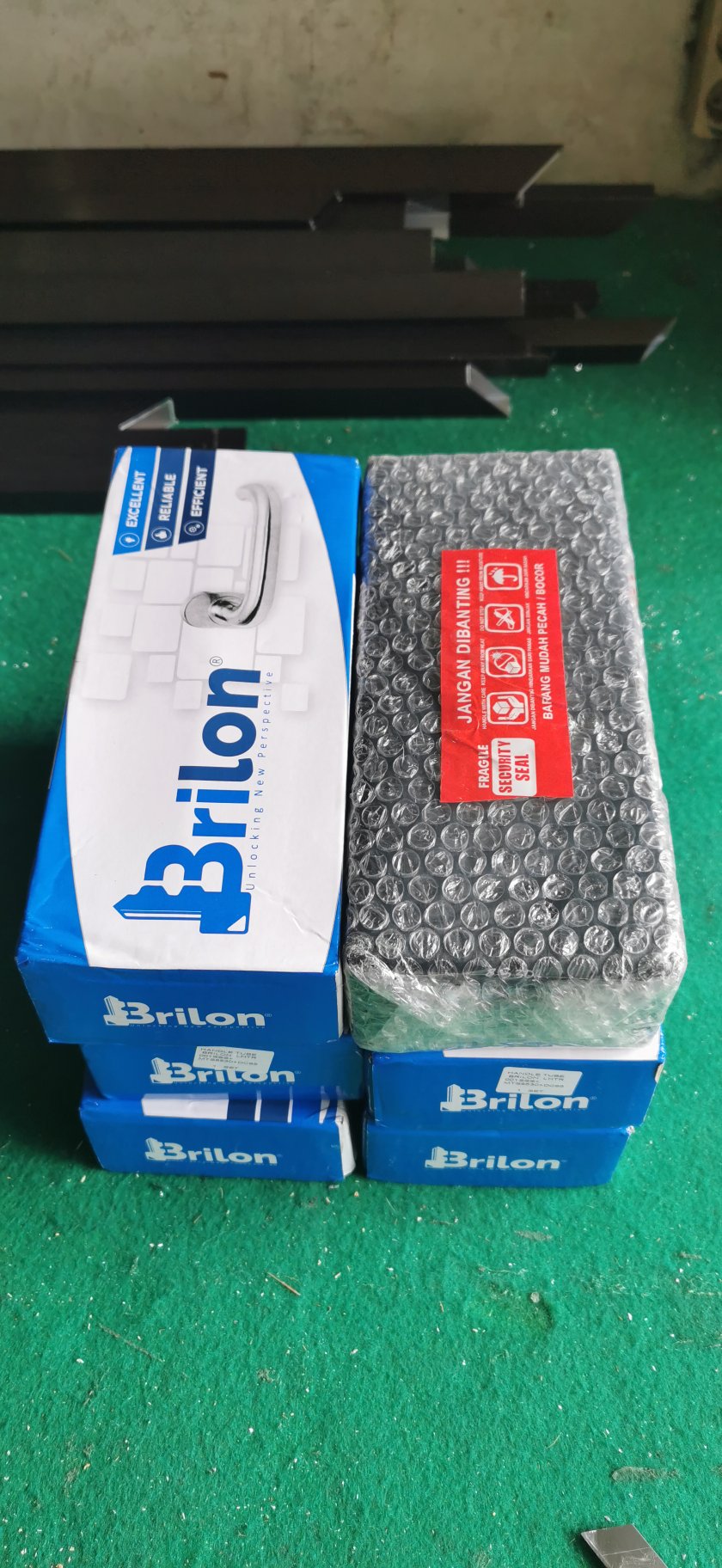 Kunci Set Aluminium Brilon 30 Mm (handle Brilon + Kunci Brilon)