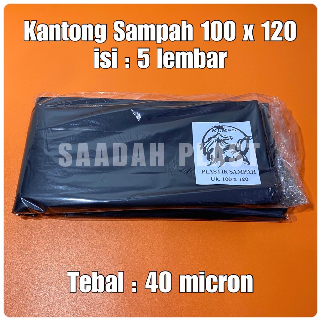 Kantong Plastik Sampah 100x120 - Trash Bag 100 x 120 Polybag