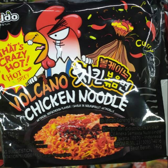 

Paldo volcano chicken noodle 140gr