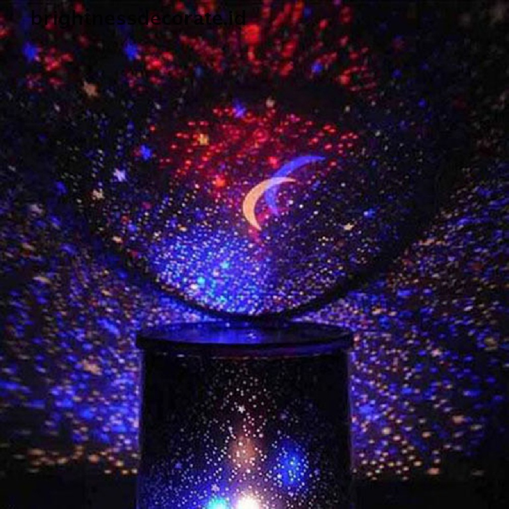 Lampu Tidur Proyektor LED Cosmos Star Master Starry Night Untuk Hadiah