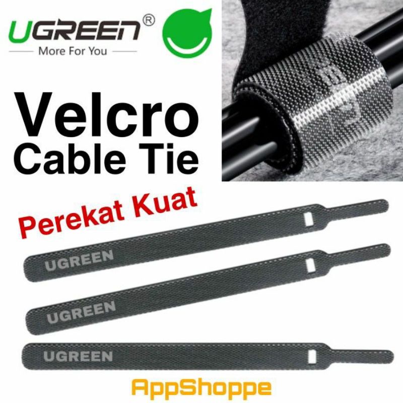 Jual Ugreen Velcro Cable Tie Organizer Wire Winder Nylon Factory Direct Shopee Indonesia