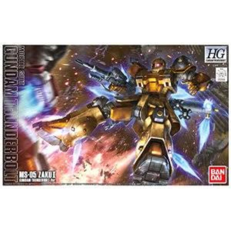 bandai hg 1/144 hg gundam thunderbolt ver. zaku 1 i