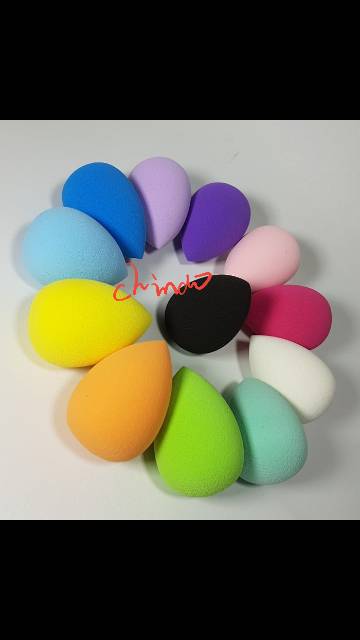 SPONGE DROPS BEAUTY BLEND BIG FOR BLENDING MAKE UP LIQUID CREAM POWDER