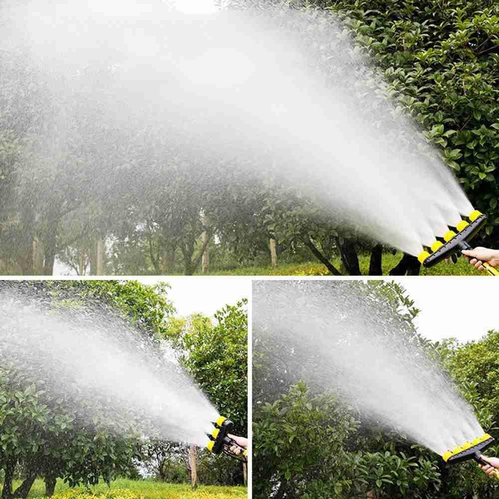 Chookyy Multi-Head Sprinkler Perlengkapan Berkebun Atomizer Nozzle Pertanian Irigasi Penyiraman Spray