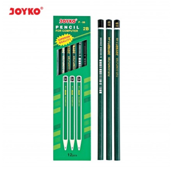 

Berkualitas Pensil Kayu Joyko 2B - P-88 P 88 Pencil (Per Lusin) Hot Sale