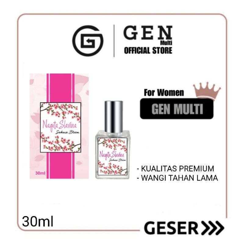 GEN - [BPOM] Parfum Nagita Slavina 30ml / Parfum Nagita Sakura Blossom 30ml / Parfum Women Best Seller