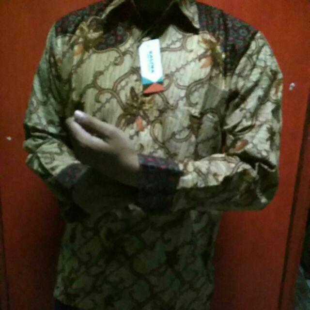 Baju Batik Couple Gamis Jumbo Murah Pasangan Modern Muslim  | Klyn - 015 Cg Kalinda