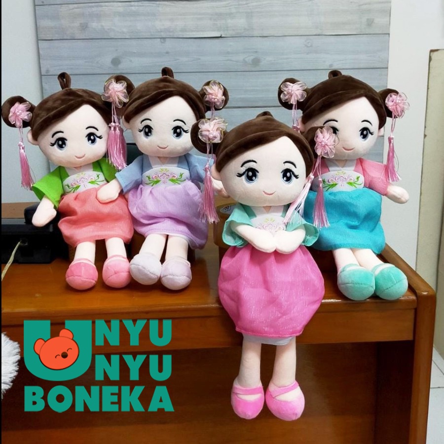 Boneka Cewe Korea 30cm/bonekaAnak-Anak/Mainan/Karakter/BonekaLucu