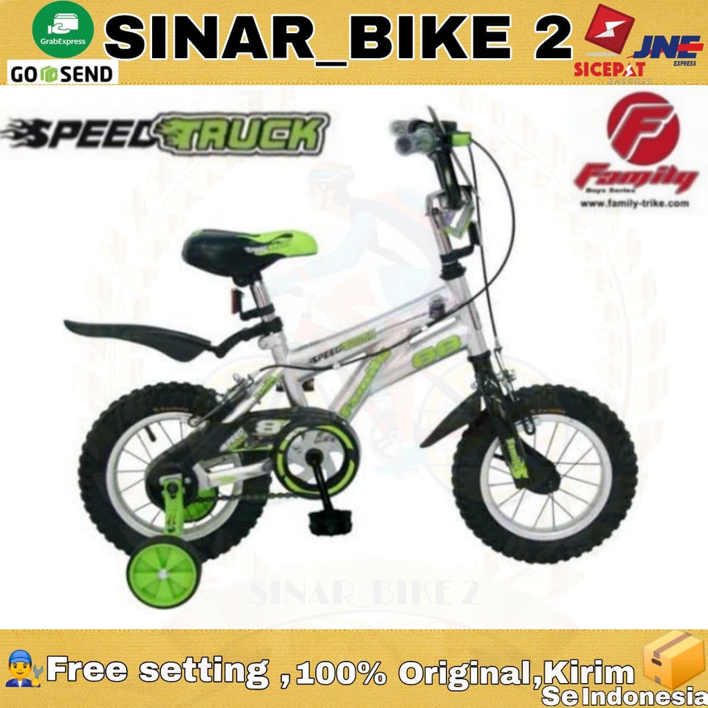 Sepeda Anak Laki Laki BMX 12 ,16, 18 &amp; 20 Inch Family SPEED TRUCK