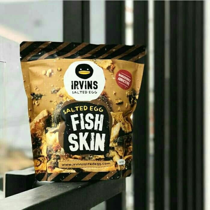 

Irvins salted egg fish skin Big L - snack import - BARU