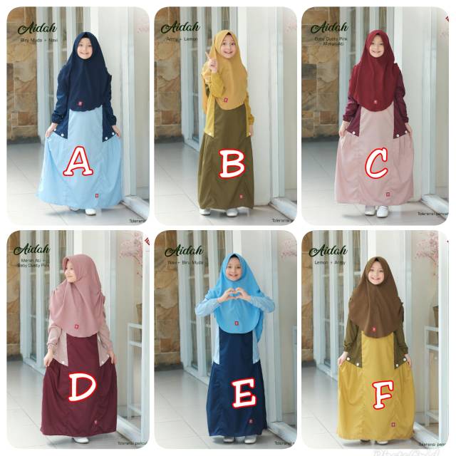 Gamis Aida junior by ANV