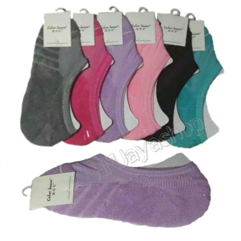 Kaos kaki flat kaki hidden kaos kaki flat tebal kaos kaki bamboo wanita