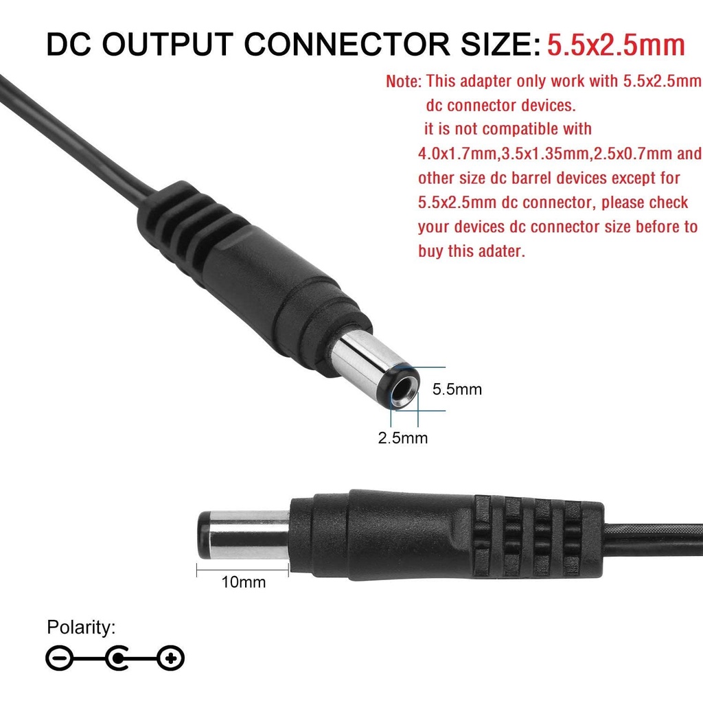 AC/DC ADAPTOR 5V 2A