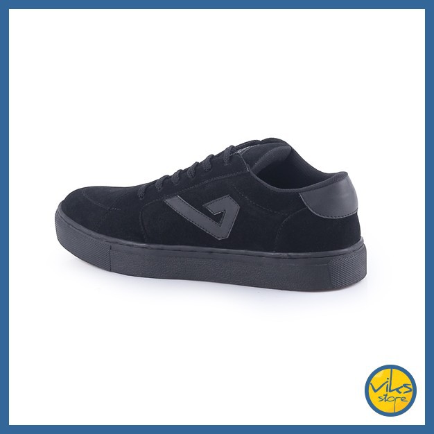 Sepatu Sneakers Pria Cowok Tali Style Casual Unisex Distro Kuzatura Suede Lokal Premium Elegan