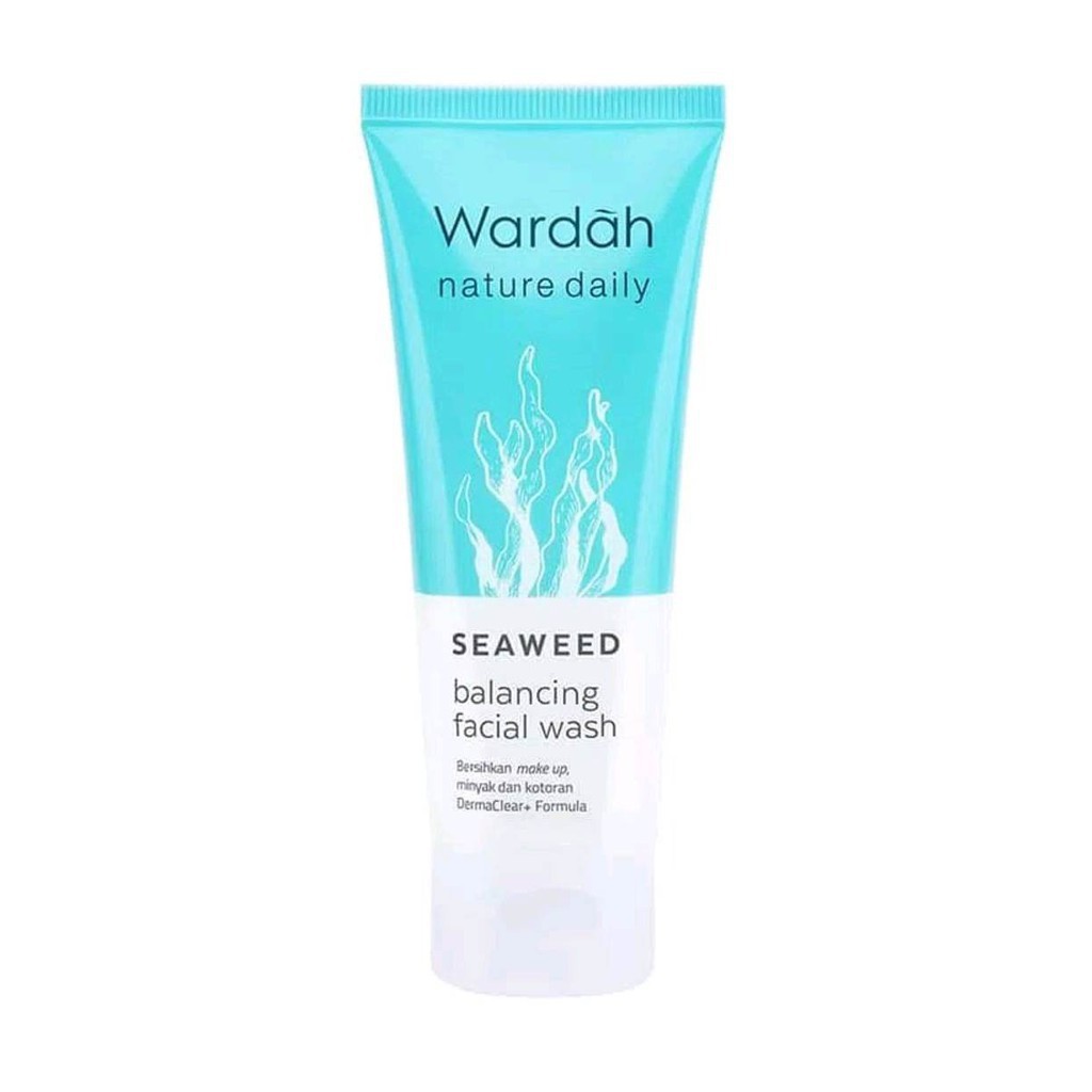 Wardah Nature Daily Seaweed Balancing Facial Wash 60ml