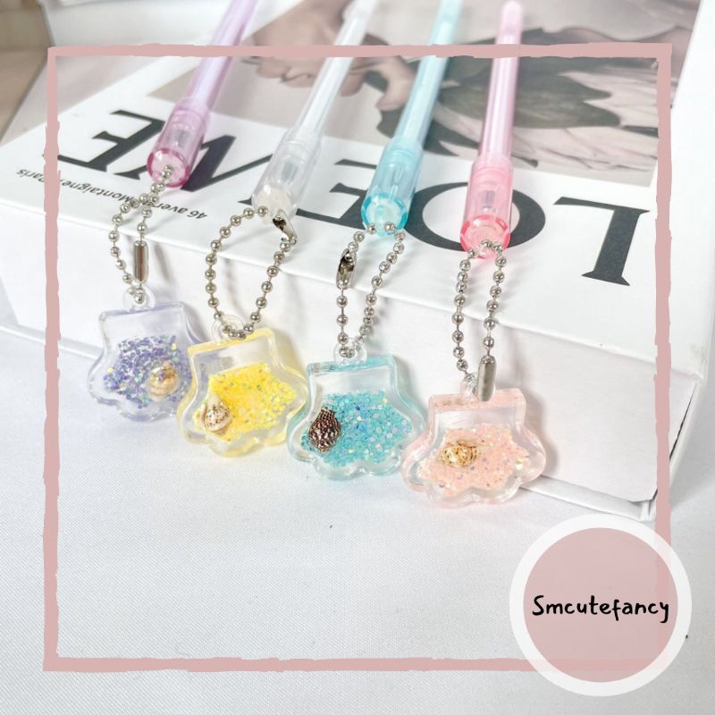 

Pen Gel Gantungan Cat Paw Gliter Unik Lucu