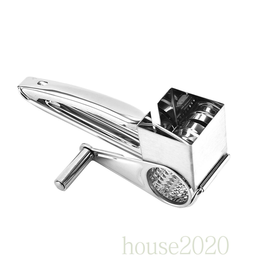 (House2020) Parutan Keju / Sayuran / Cokelat / Wortel / Jahe Manual Multifungsi Bahan Stainless Steel