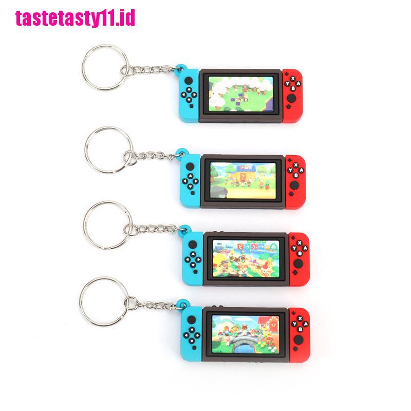 【TTID】2020 New Nintendo Switch Car Keyring  Fashion Soft Rubber PVC Key Chains