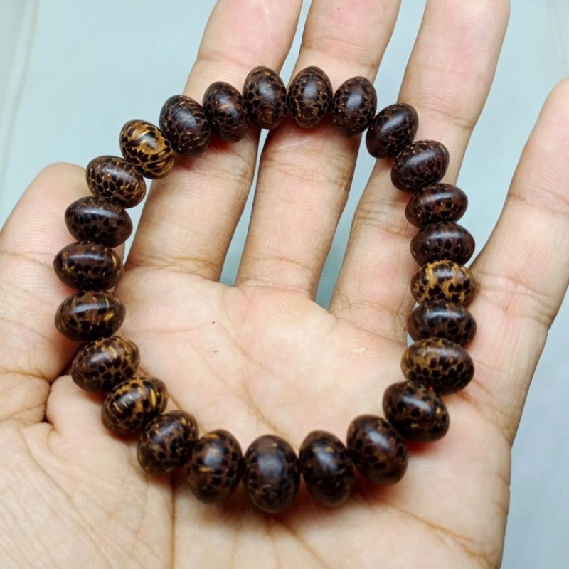 gelang kayu liwung pipih 8 mm