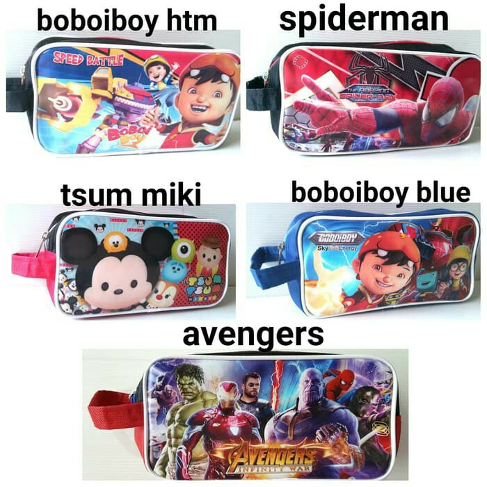 

Kotak / Tempat Pensil Boboiboy - Resleting Bagus (merek AMCO)