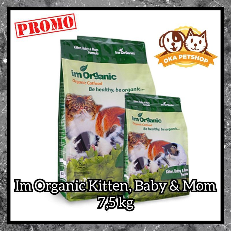 Im Organic kitten, baby &amp; mom 7,5kg Freshpack / im o kbm / im organic / im o baby mom