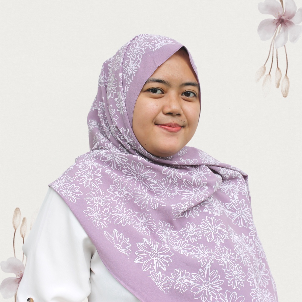 Hijab Pashmina Terbaru Motif Diamond Crepe