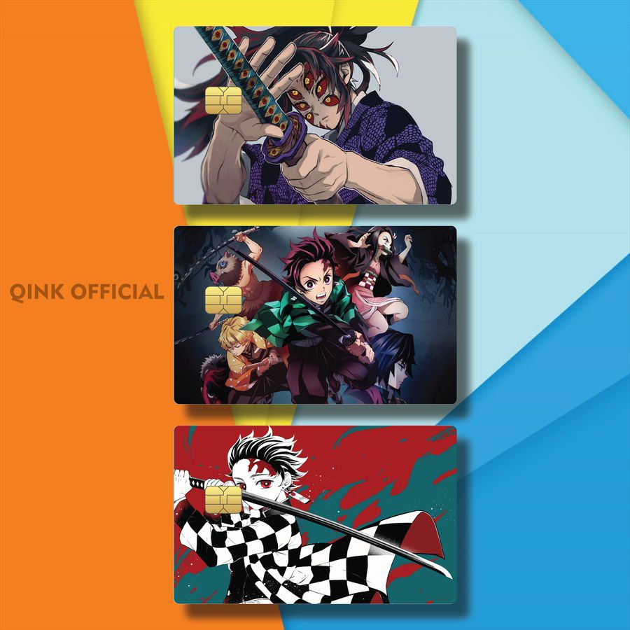 61-80 SKIN KARTU AESTHETIC KIMETSU NO YAIBA ABA8E/1OBCN/ SKIN ATM CUSTOM DEMON SLAYER KIMETSU NO YAI