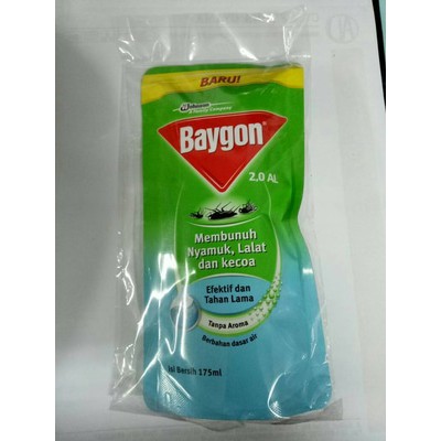 Baygon Cair Refil 175ml (Tanpa Aroma)