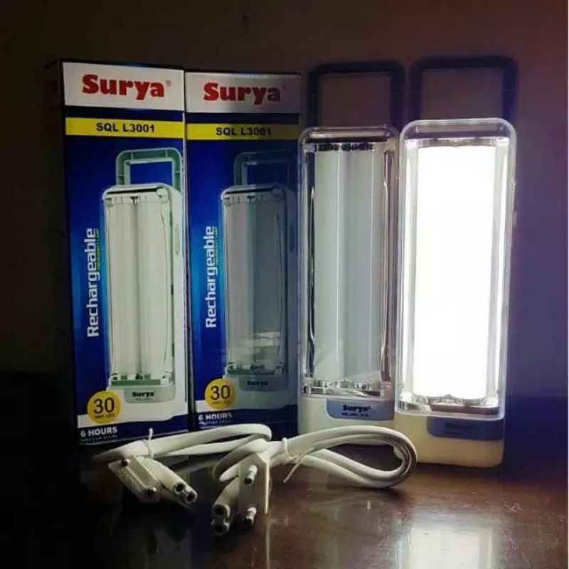 Lampu Emergency Surya L-3001 / Lampu Darurat Surya Led L3001