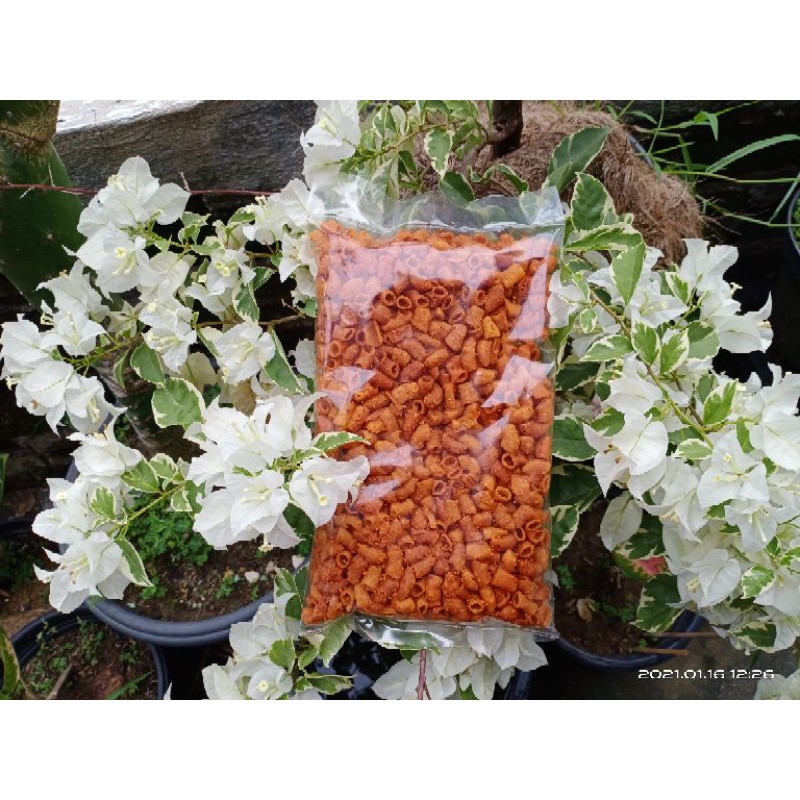 

makaroni pipa cocok buat nyemil kriuk" 250gram
