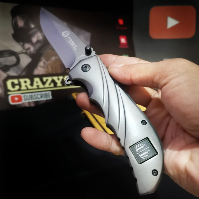 Pisau Lipat Strider Knives Fa22 / Pisau Lipat / Pisau Survival