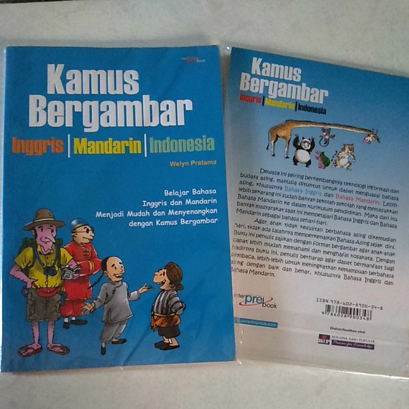 kamus bergambar Inggris Mandarin indonesia