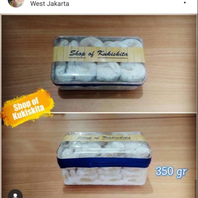 

Putri Salju Almond 350gr