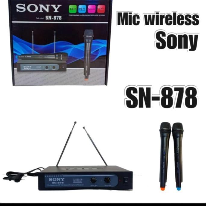 Mic Sony / Microphone Wireless Sony Sn878 / Sn 878