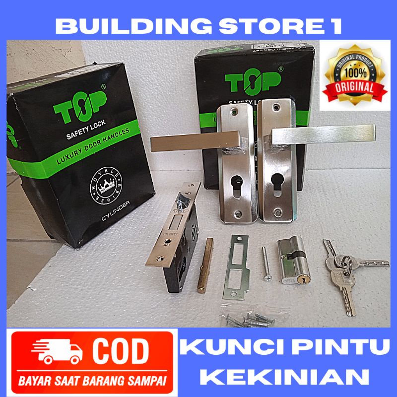 Kunci Pintu Minimalis Kamar - Kunci Pintu Kecil Rumah 15 cm