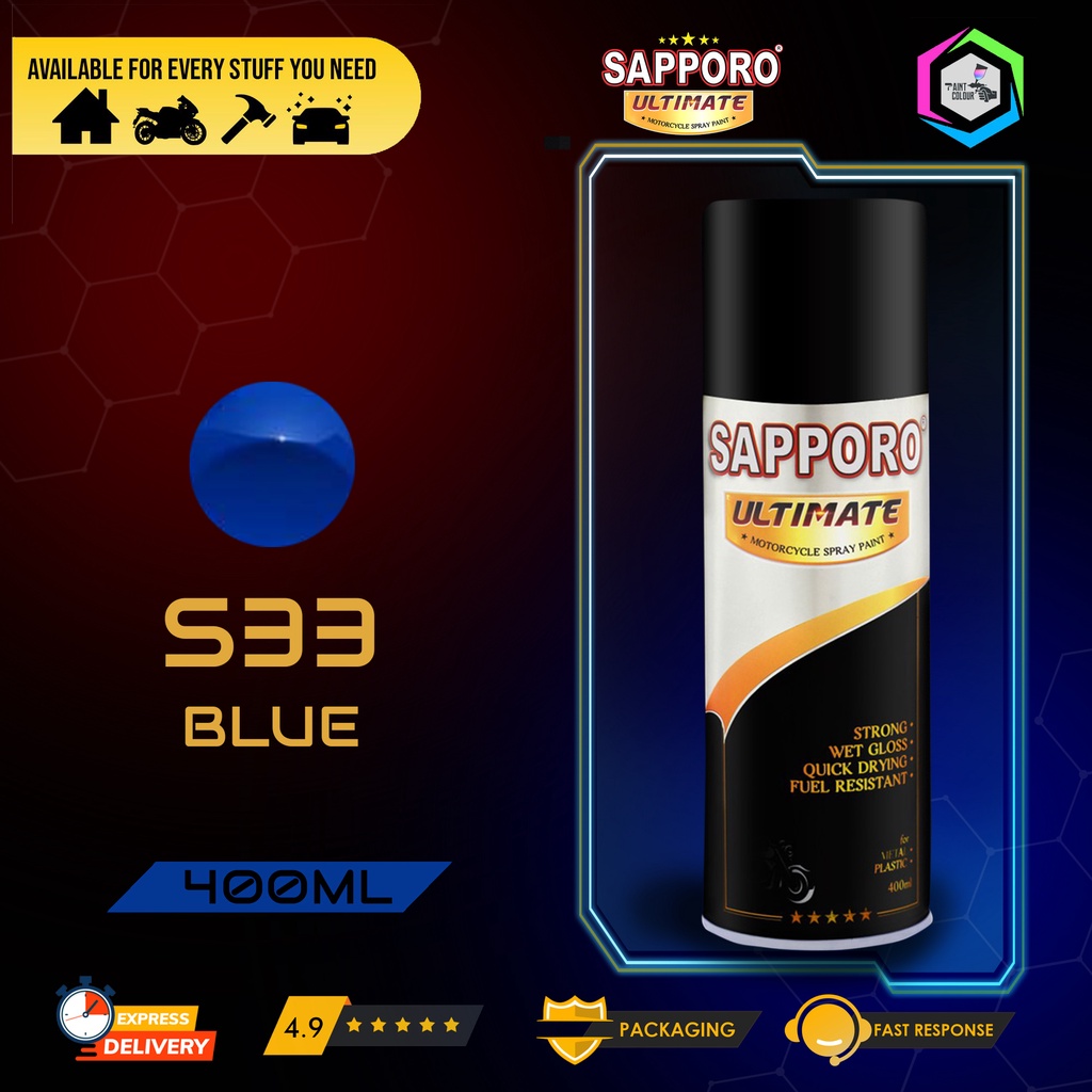 SAPPORO ULTIMATE Cat Semprot S33 - Blue