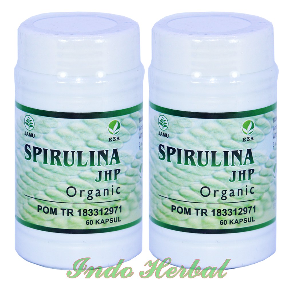 Kapsul JHP Organic | Spirulina EZA isi 60 kapsul