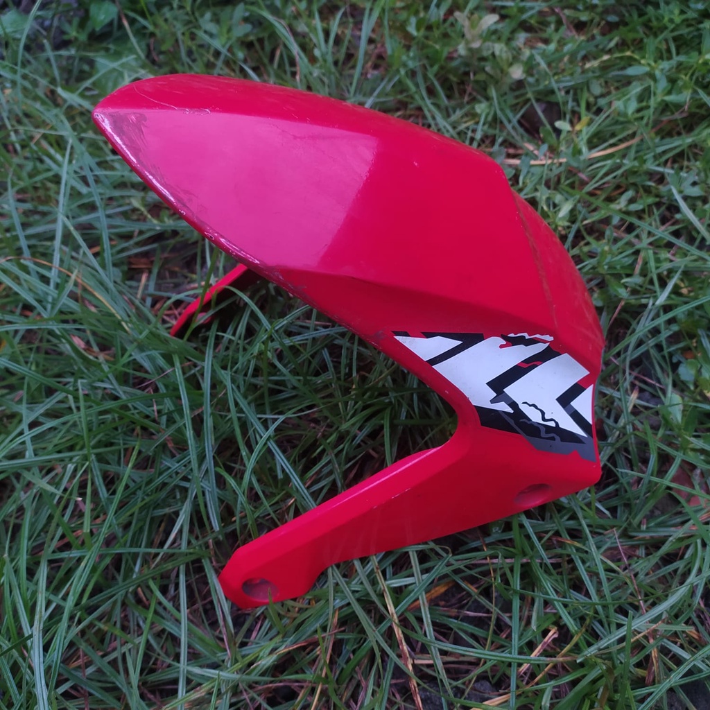 Spakbor slebor depan Honda Supra GTR 150 merah original honda supra