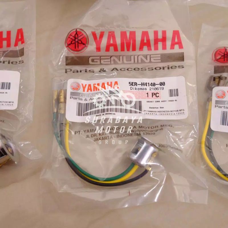 Soket Fitting Lampu Depan Sepeda Motor UNIVERSAL Yamaha 5ER