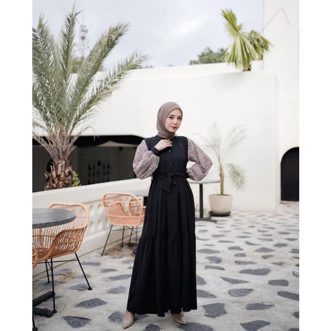 azma dress/baju gamis wanita/jombo terlaris 2022/baju gamis putih wanita/ceruty babydol/crinkel