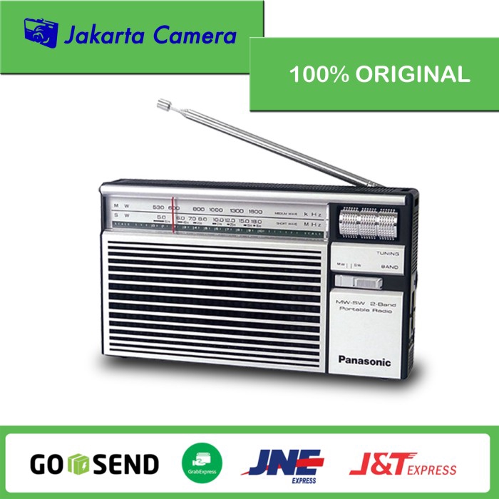 Panasonic Mw-Sw 2-Band Portable Radio R-218Dd