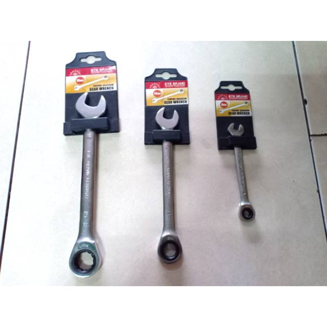 Kunci Ring Pas Ratchet Merk Tjap Mata Eye Brand
