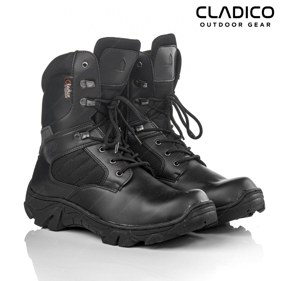 Sepatu Safety Boots Ujung Besi Pria Cladico Rockwell High Kekinian Terlaris