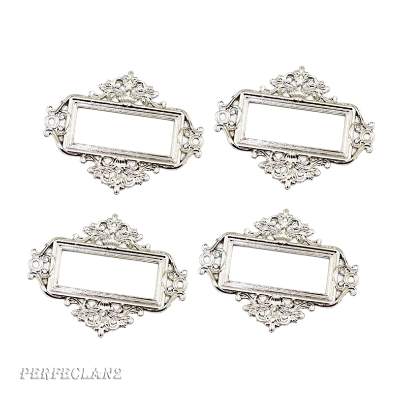 Perfeclan2 4x File Drawer Cabinet Card Tag Labels Holder Metal Frame For Office Library Shopee Indonesia