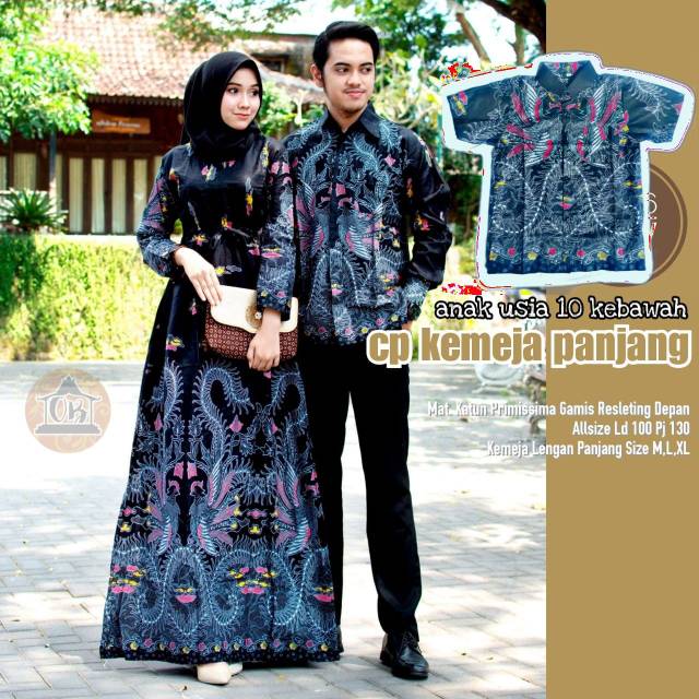 CP COUPLE GAMIS KEMEJA PANJANG