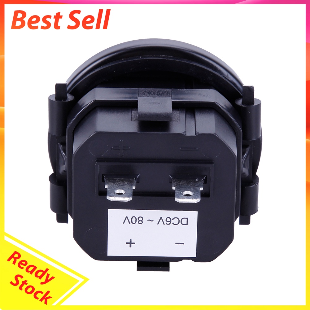 12v 24v 36v Hour Meter for Marine Boat Engine  2&quot; Round Waterproof Gauge